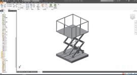 可升降高空作业螺栓组装机图纸